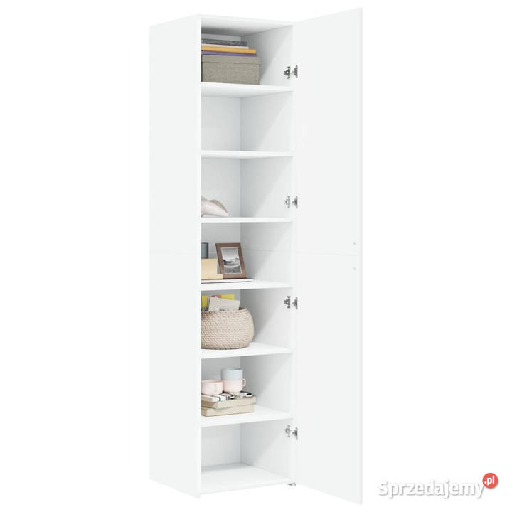 Wysoka szafka biała 45x425x185 WM3281406 sprzedam
