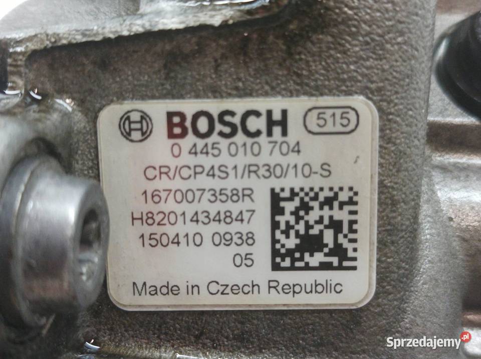 POMPA WTRYSKOWA 0445010704167007358R 15 D DCI świętokrzyskie