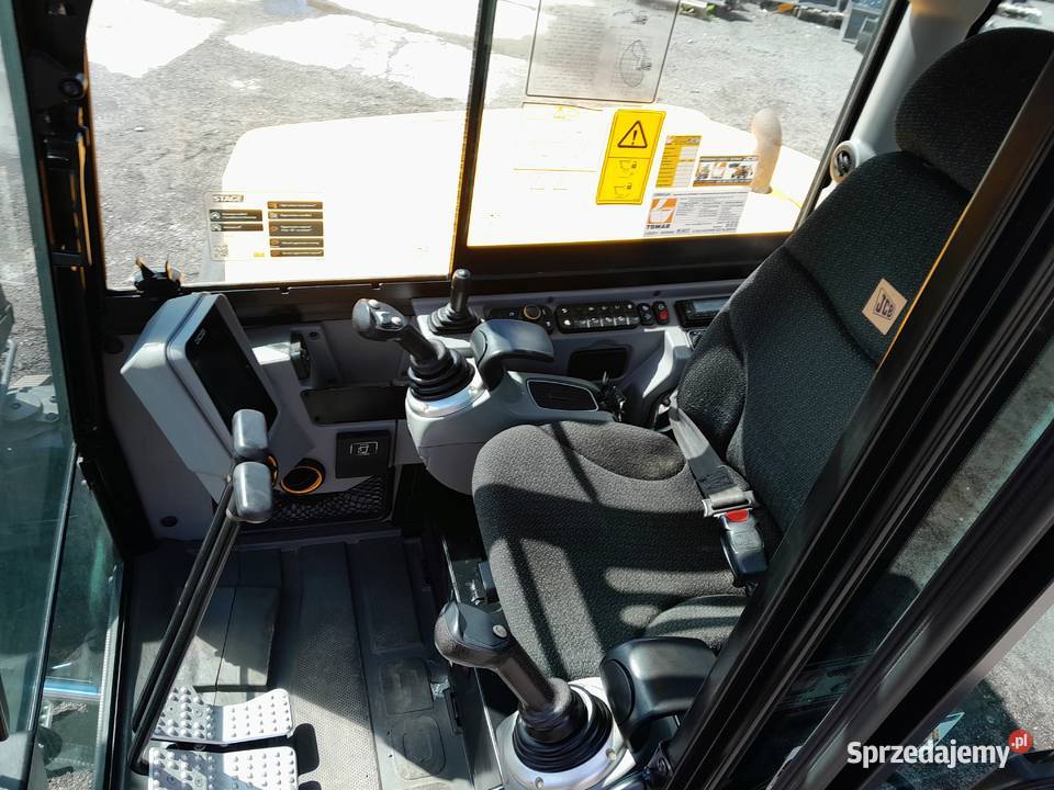 JCB 86C2 2021R KOPARKA 8 TON GĄSIENICOWA CAT Szybkozłącze Krotoszyn