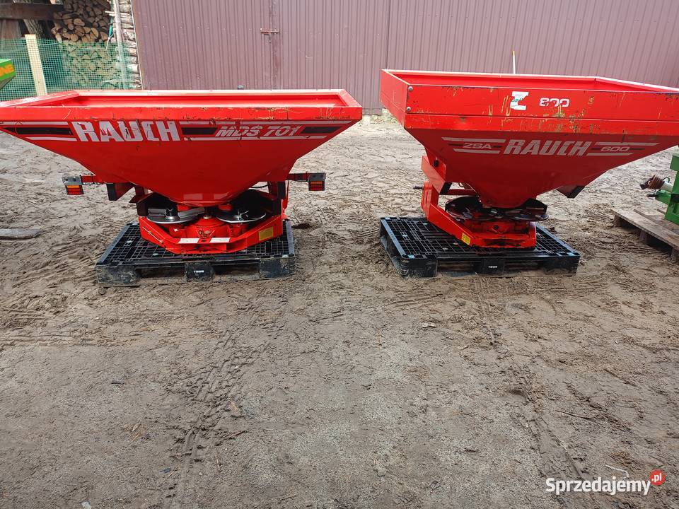 Rozsiewacz Rauch MDS 701 ZSA 800 Amazone ZAM lubelskie Tarnogród sprzedam