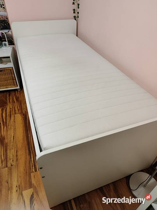 Łożko Ikea 90x200 plus materac i stelaż Zielona Góra