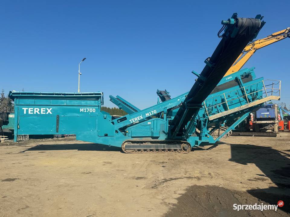 Terex M1700 Powerscreen Mobilny przesiewacz na Kołodziejewo