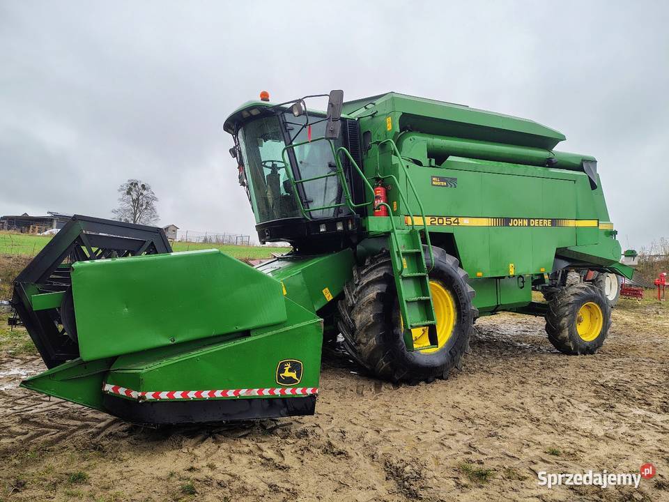 Kombajn JOHN DEERE 2054 Hillmaster 1996r heder Wózek do header'a Biała Druga