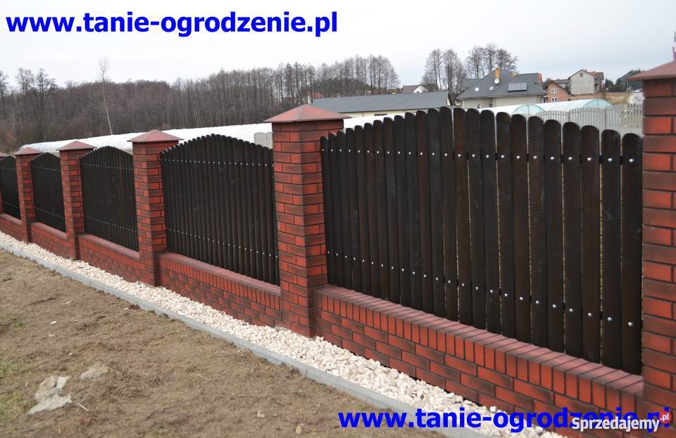 Ala klinkier słupki murki ogrodzenia imitacja Gniezno