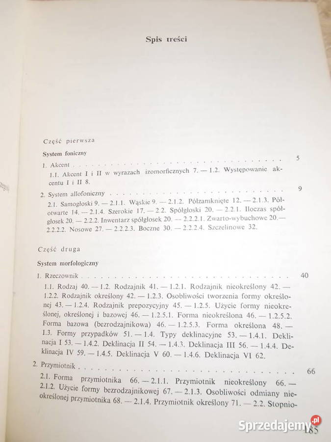 Gramatyka jszwedzkiego system foniczny i wielkopolskie Poznań