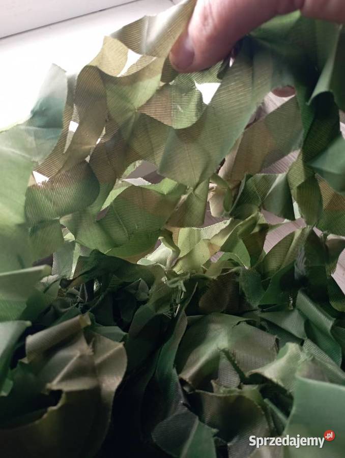 Siatka maskująca 2x7 śląskie Częstochowa