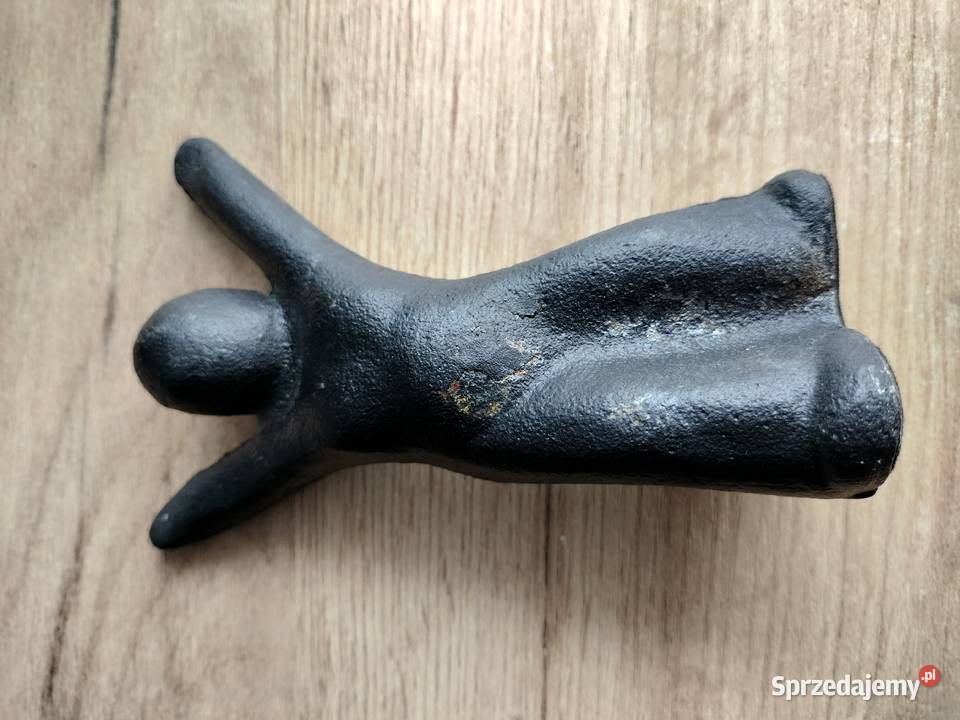 Figurka żeliwna zeźba morso sculpture Choszczno