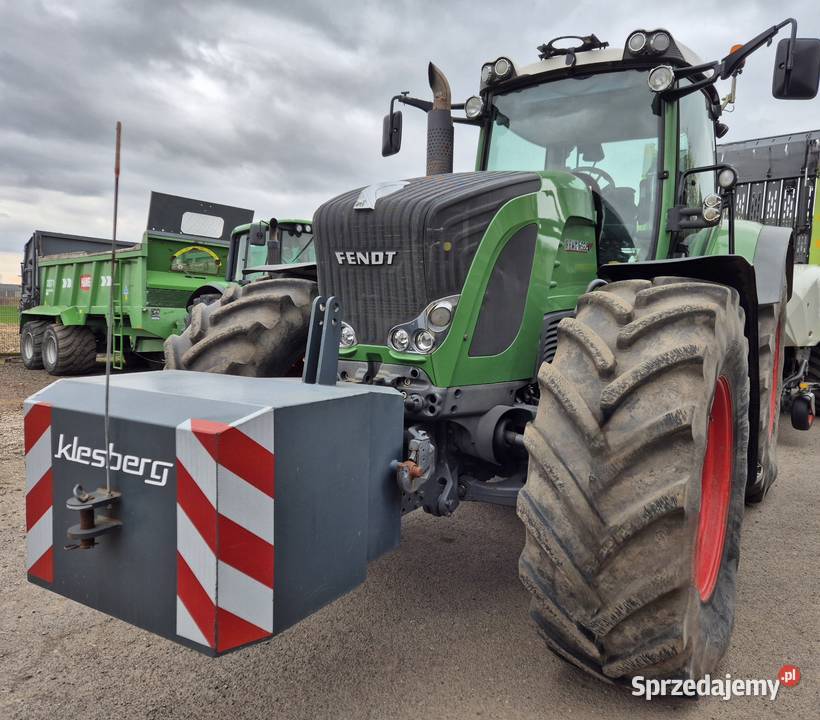 Fendt 936 Vario 55h obciążnik zaczepy opony nowe Dziwie