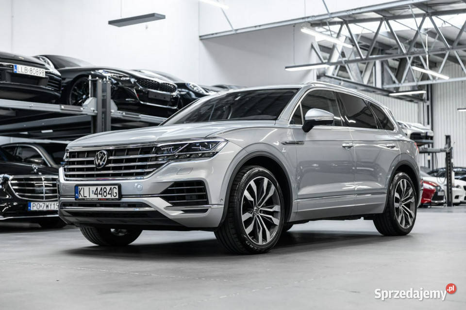 Volkswagen Touareg 286 Exclusive Wentylacja ACC wielofunkcyjna kierownica Volkswagen małopolskie Węgrzce