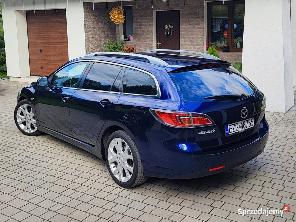 Mazda 6 Pierwszy lakier 100 bezwypadkowa łódzkie Zgierz