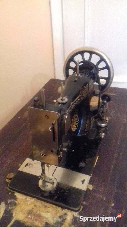 Zabytkowa maszyna do szycia z żeliwną podstawą Kraków sprzedam