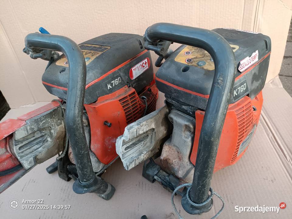 Przecinarka HUSQVARNA części w całości na części Białystok