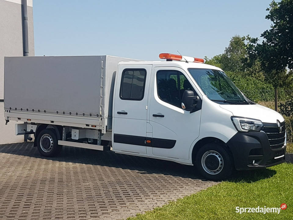 Renault Master DOKA 7OSÓB PLANDEKA PAKA SKRZYNIA Poręba