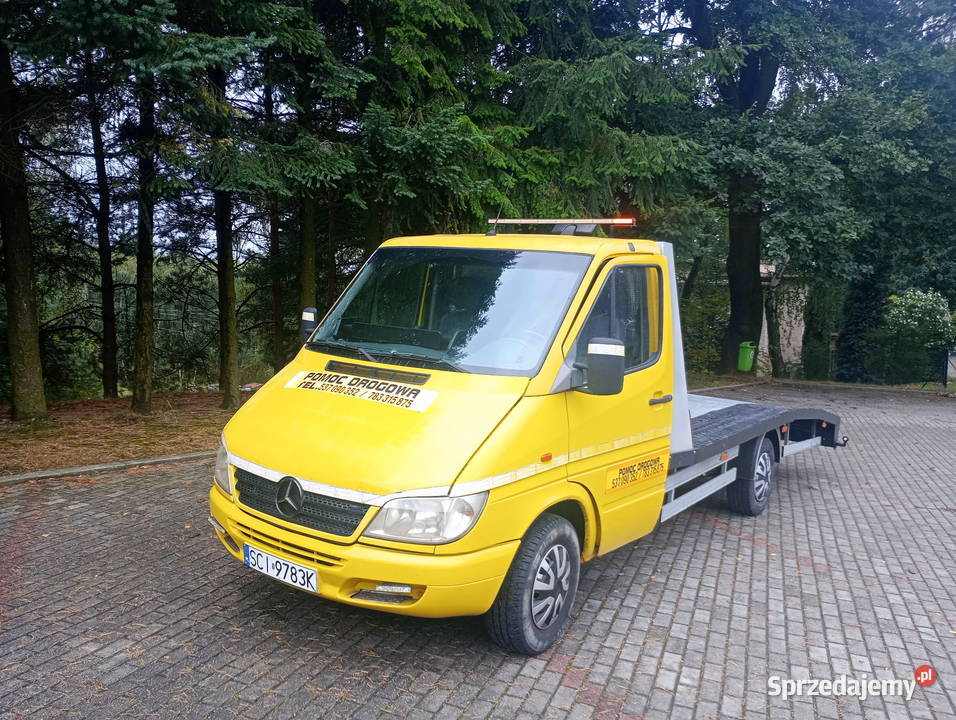 sprzedam autolawetę mercedes sprinter w stanie Jankowice