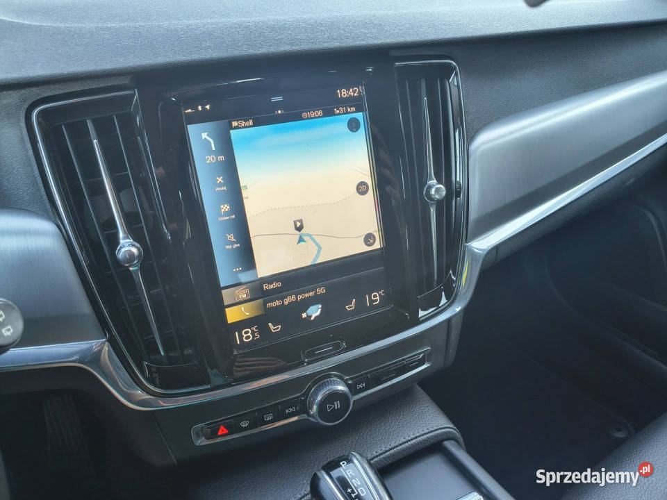 Volvo V90 20d 150 Business Servis ASO gniazdo AUX śląskie Mysłowice