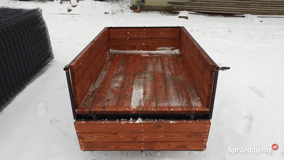 Przyczepa Przyczepka ogrodowa do quada traktorka Brzeszcze