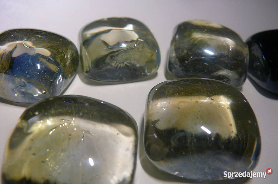 Kostki szklane bezbarwne i szafirowe Wrocław