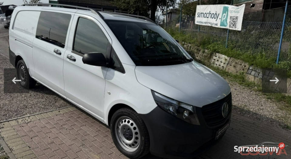 Mercedes Vito BRYGADÓWK 6 OS LONG BOGATO 136KM pomorskie Gdańsk sprzedam