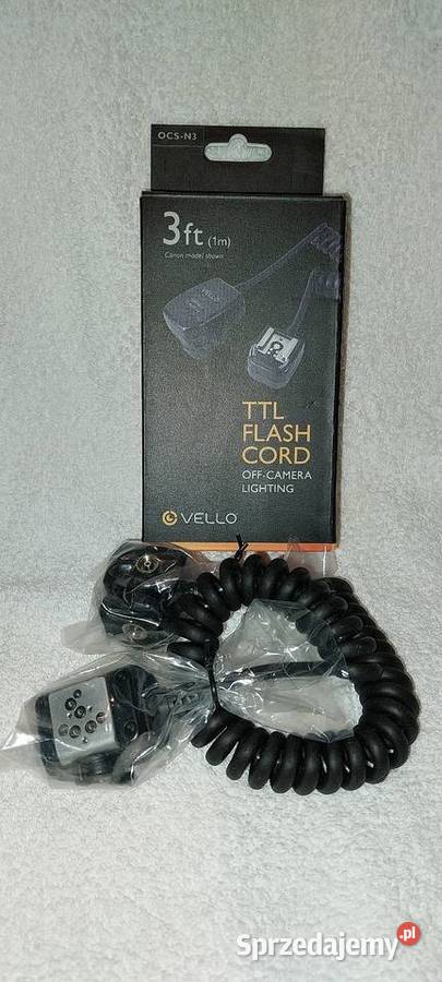 Przewód synchronizacyjny TTL VELLO SC28 1 metr kujawsko-pomorskie
