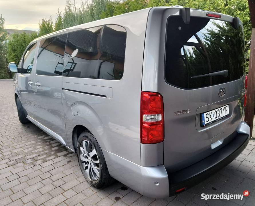 Toyota Proace Verso Family long na gwarancji ProAce Verso dolnośląskie Wrocław