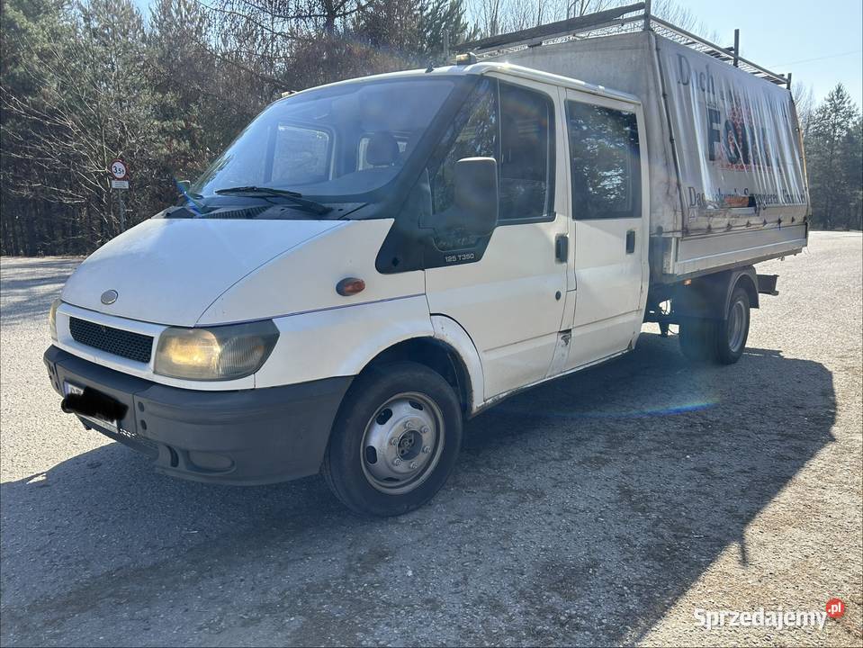Ford transit brygadówka 6 osobowy Rok produkcji 2003
