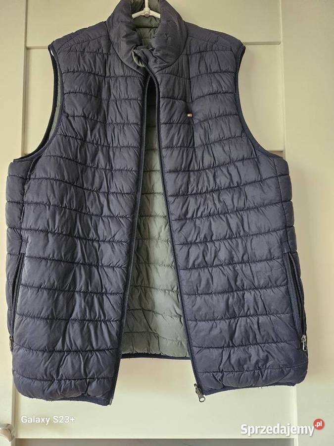 Kamizelka Tommy Hilfiger LXL dwustronna ciepła Rozmiar L Moda i Styl