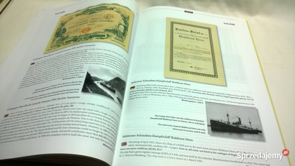 katalog aukcyjny papierów wartościowych 5054 Numizmatyka Numizmatyka