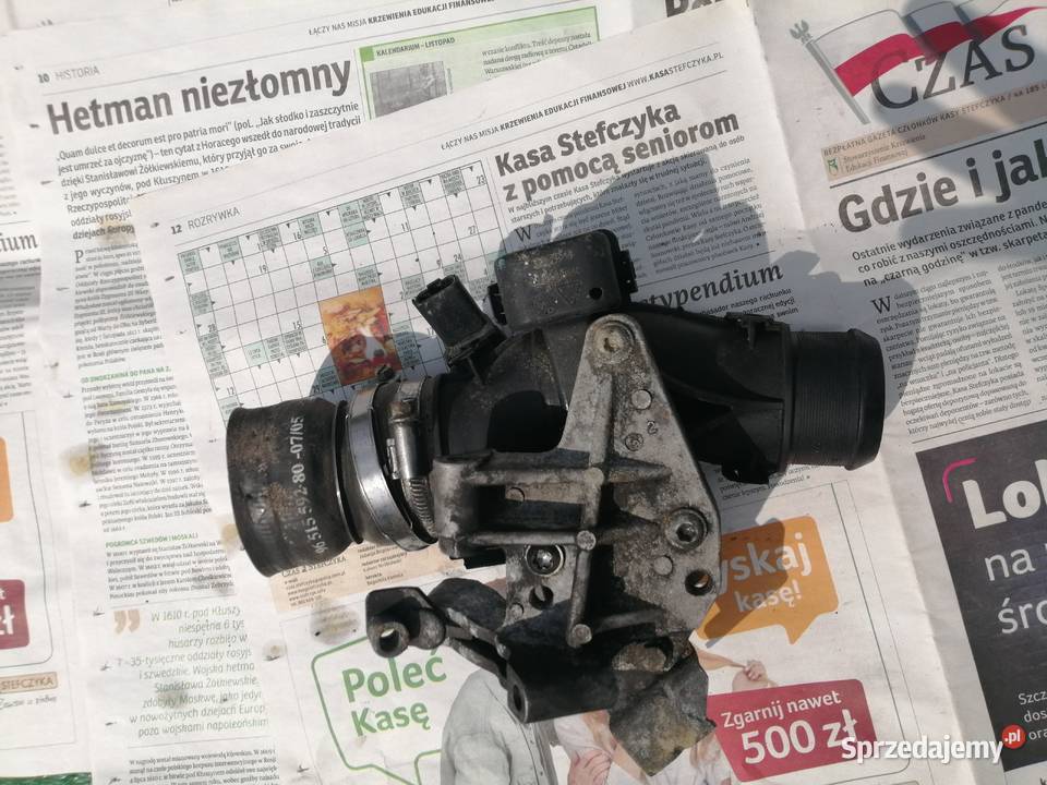 Przepustnica peugeot 16 hdi 90 koni 2005 r osobowe Części samochodowe Chełm