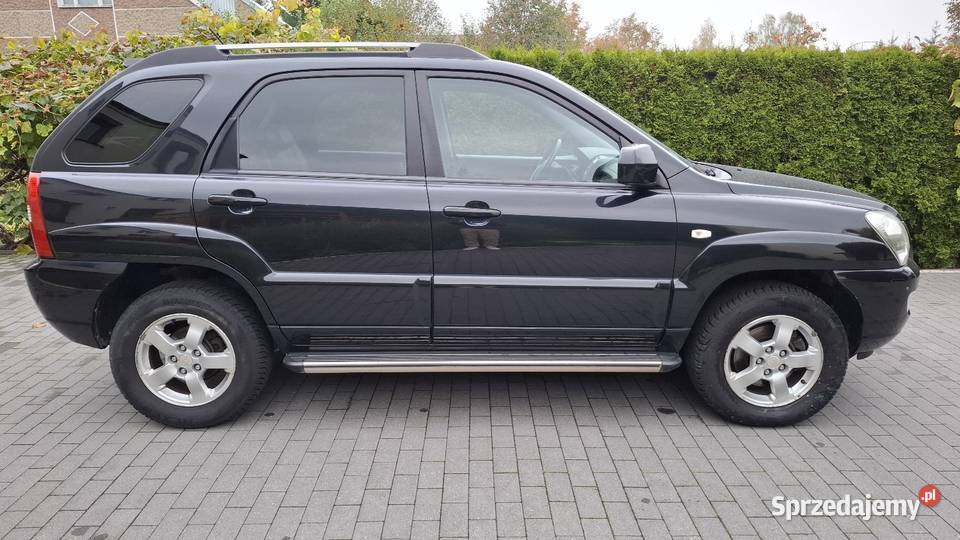 KIA Sportage 2007 20 benzyna skórzana tapicerka elektryczne szyby Sportage Białystok