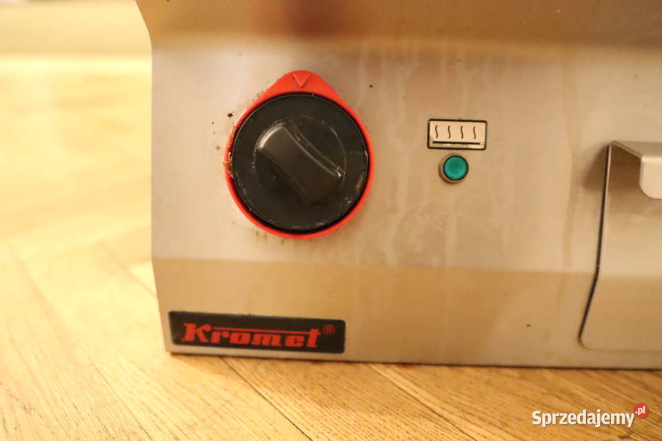 Płyta grillowa ryflowanogładka Kromet gazowa Pszczyna