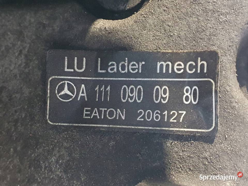 KOMPRESOR DOŁADOWANIA Mercedes W203 20 K Chełm