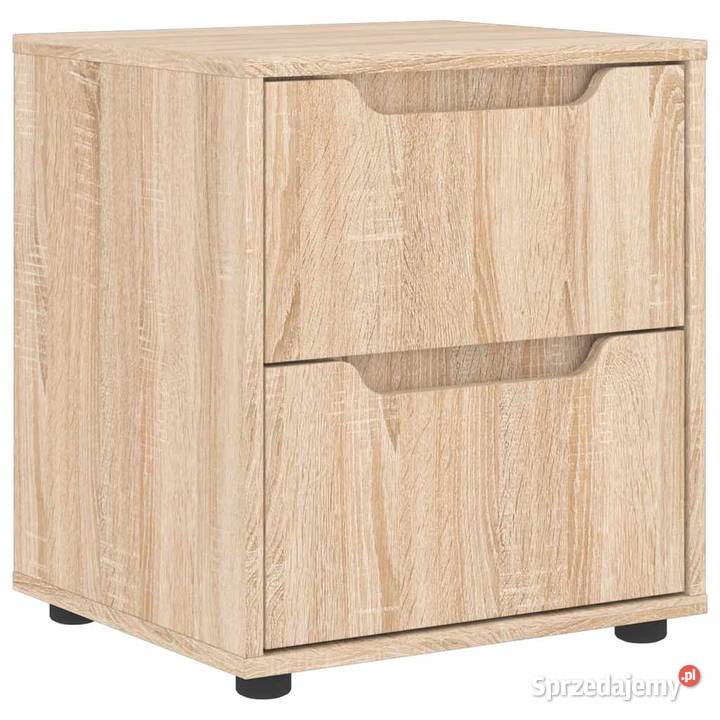 vidaXL Szafka nocna VISNES Dąb Sonoma 45x40x50 mazowieckie Warszawa