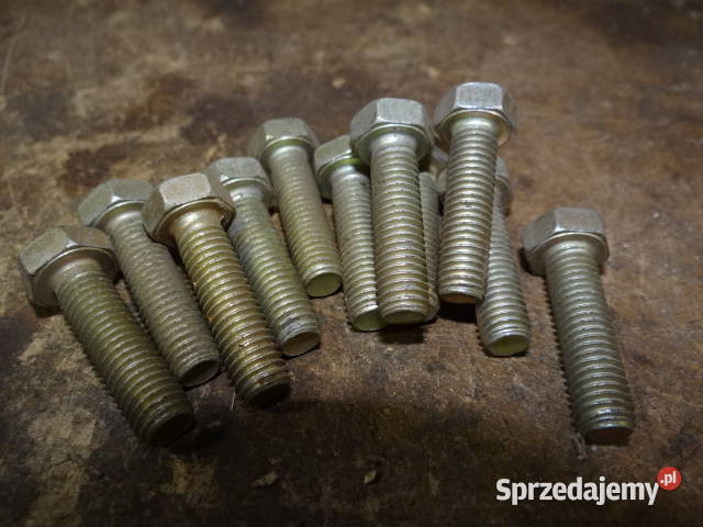 śruby ESKA 8 mm 10 sztuk org DDR Żary