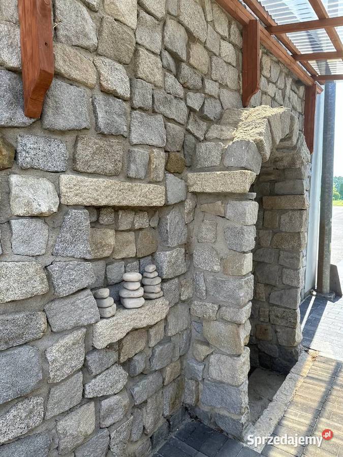Kostka granitowa łupana idealna pod mury Opole