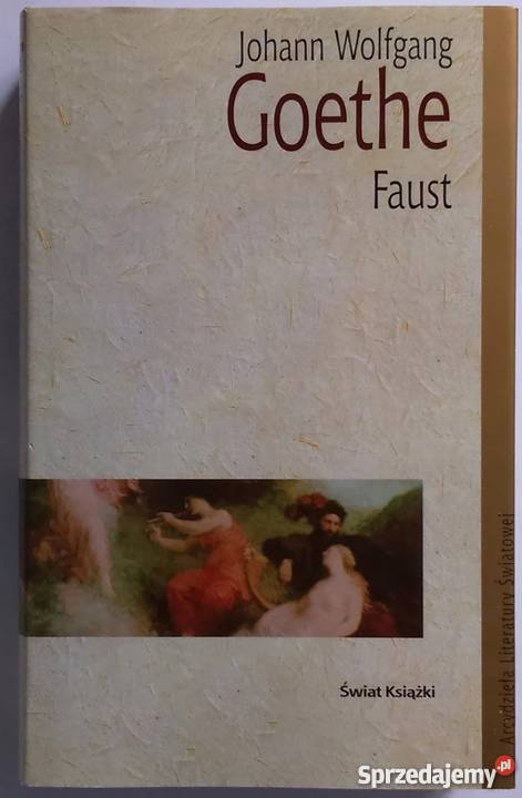 FAUST JOHANN WOLFGANG GOETHE śląskie sprzedam
