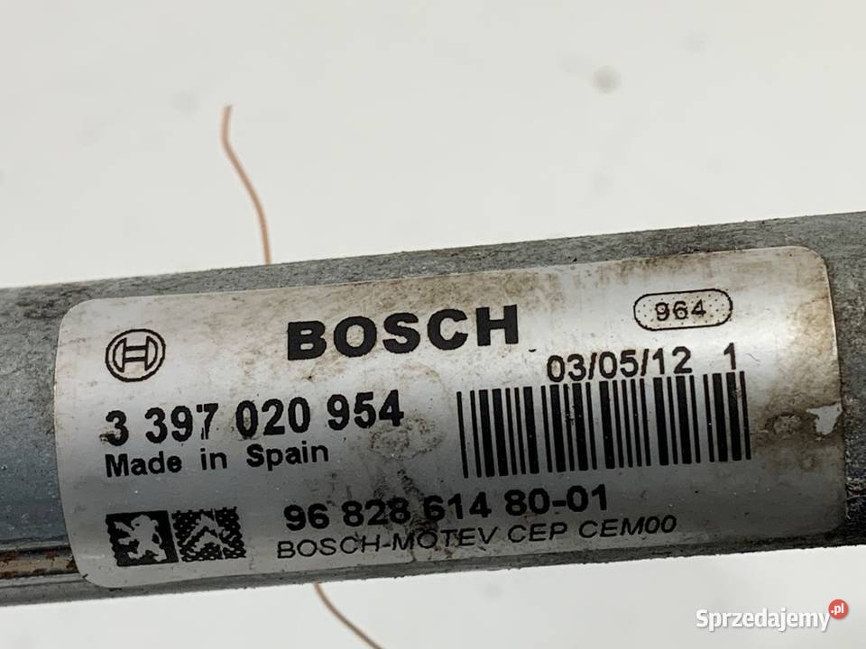 MECHANIZM WYCIERACZEK PRZÓD CITROEN BERLINGO II