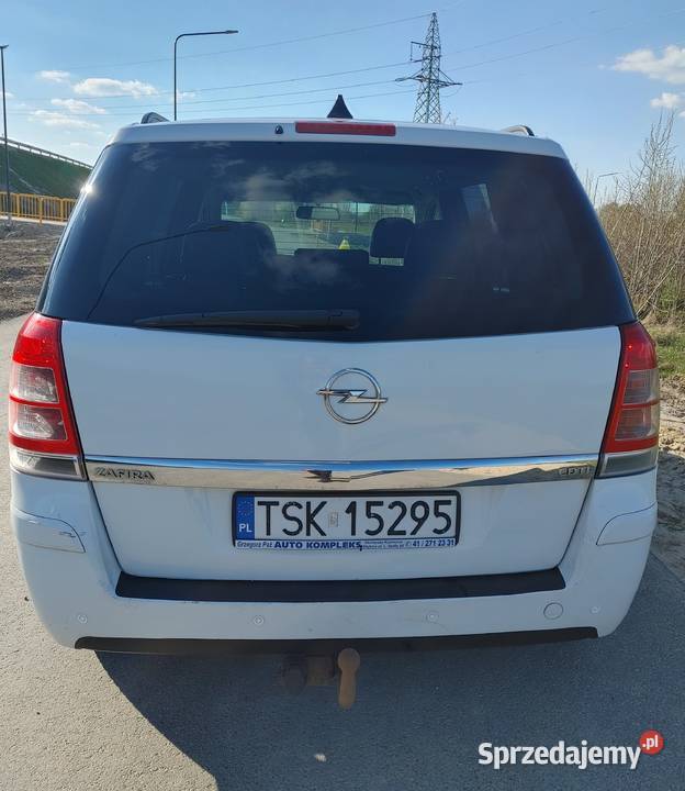 Opel zafira B 19 120 7 osobowa nieuszkodzony Wąchock sprzedam