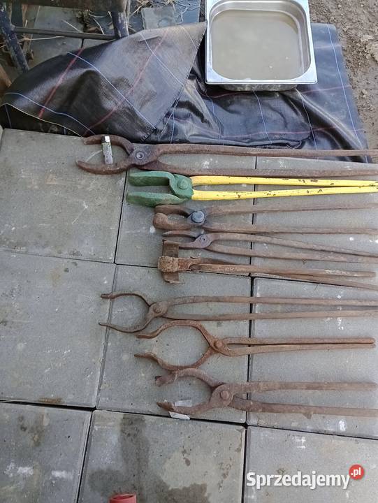 Kleszcze kowalskie mlotki Bobrek