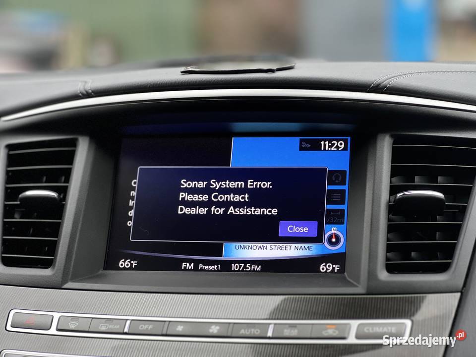 Infiniti QX60 2018 klimatyzacja Warszawa sprzedam