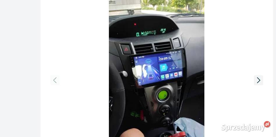 Radio Android 10 Toyota Yaris 0512r gps wifi śląskie Ożarowice