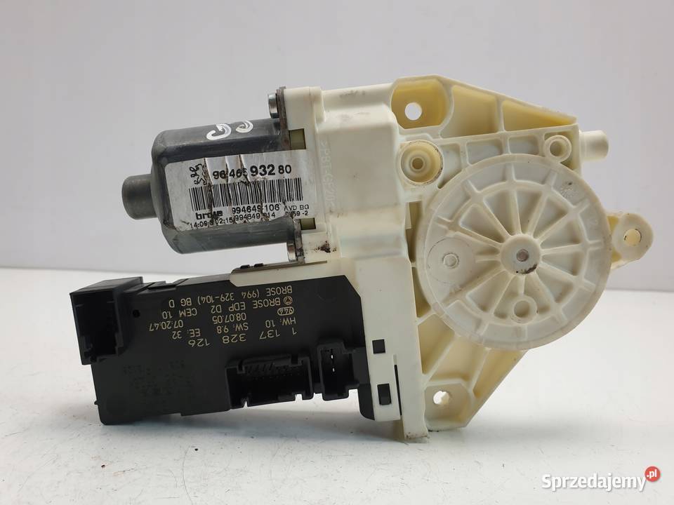 PEUGEOT 407 PRAWY SILNICZEK PODNOSZENIA SZYBY Rudka sprzedam