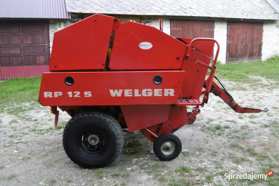 Prasa rolujaca welger rp 12s carraro claas małopolskie Niedźwiedź