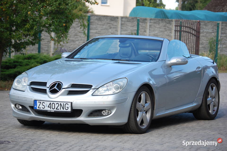 Mercedes SLK 18 Kabrio El Dach El Fotele Klima zachodniopomorskie Załom