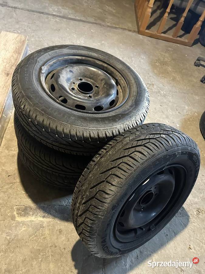 Opony z felgami stalowymi 1657013 4x108 peugeot Samochodowe Zadroże sprzedam