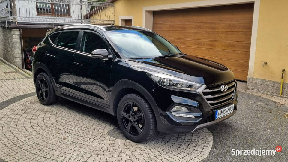 Hyundai Tucson 132 Led Kamera Navi Super Stan czarny Płońsk