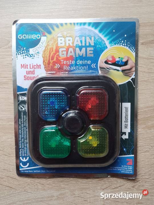 Gra BRAIN GAME Teste deine Reaktion dzieci małopolskie Chrzanów
