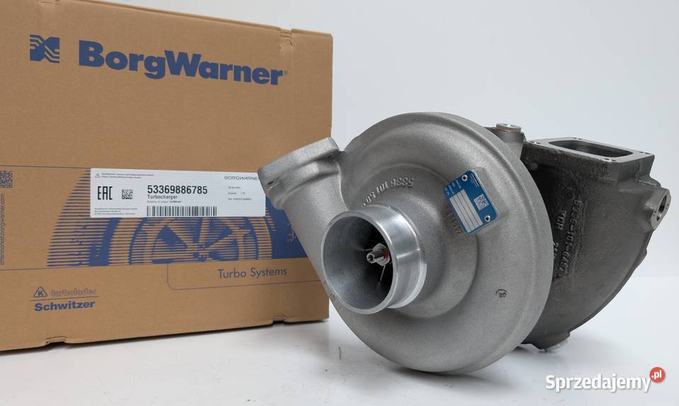 Turbosprężarka BorgWarner KKK 53369886785 Siedlce sprzedam