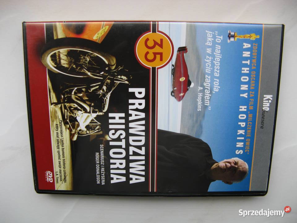 DVD Prawdziwa historia Anthony Hopkins polski Poznań