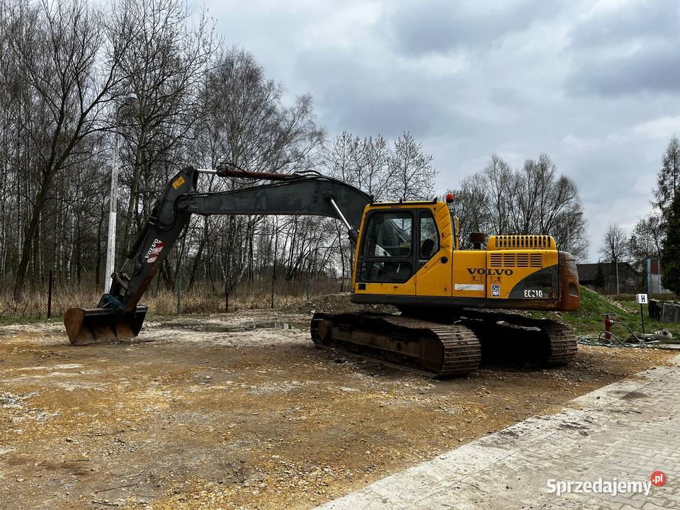Koparka gąsienicowa Volvo EC210CL 23 TONY CAT Kęty