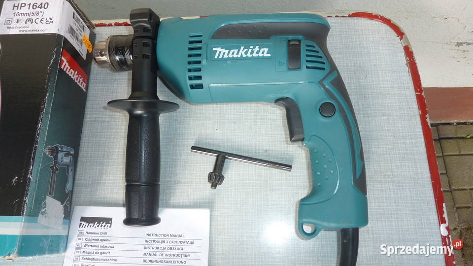 Wiertarka udarowa Makita HP1640 Łódź